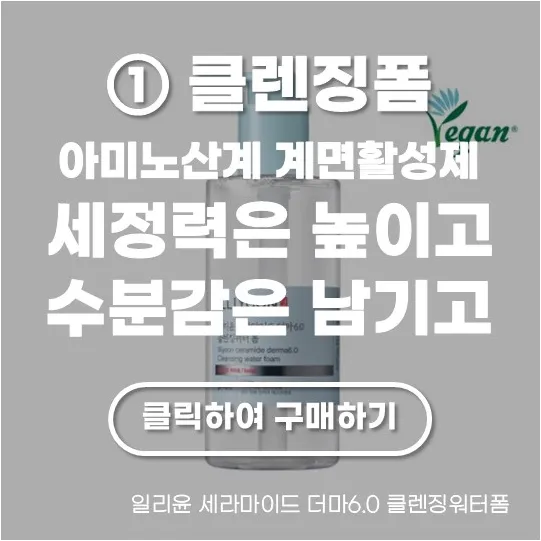 일리윤 세라마이드 더마6.0 클렌징워터폼