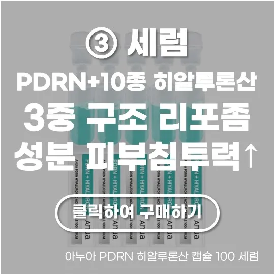 아누아 PDRN 히알루론산 캡슐 100 세럼